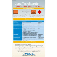 Chauffeurskaartje ADR